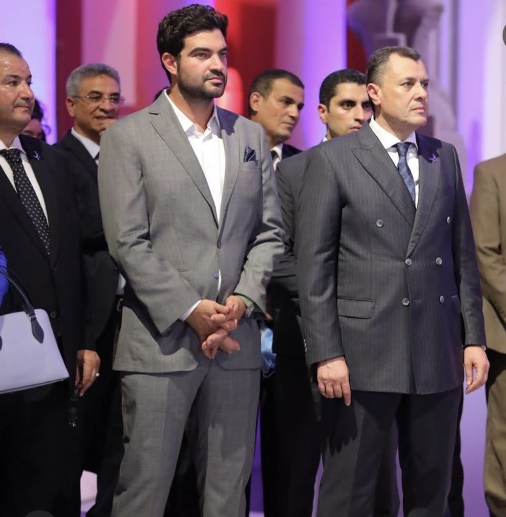 وزير السياحة الأسبق مع ربيع