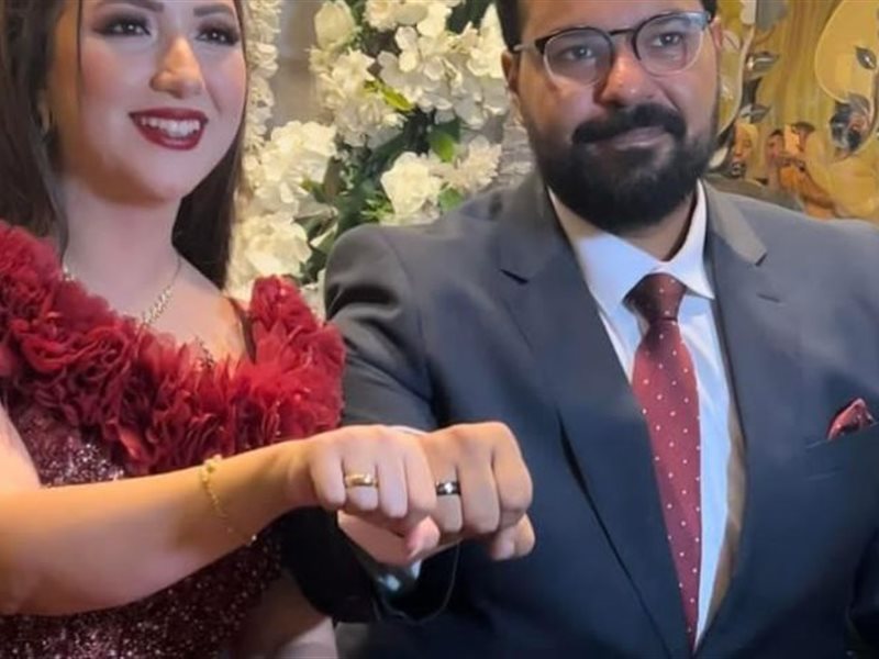 الصور الأولى من حفل خطوبة المطربة أية عبد الله