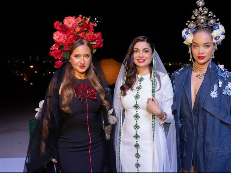 هنيدة الصيرفي تقدم عرض أزياء يجسد قوة الموسيقى وتأثيرها على الموضة في الرياض 