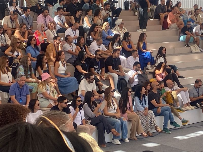 أمير المصري وياسمين العبد أبرز حضور ندوة هند صبري بمهرجان الجونة 