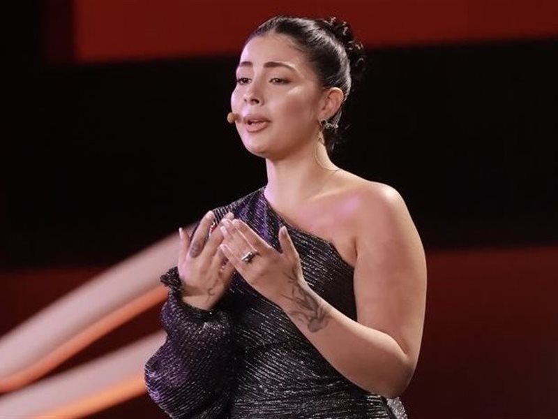 الفلسطينية نويل خرمان تحيي حفل ختام مهرجان الجونة السينمائي 