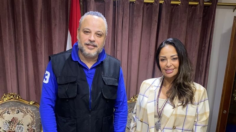 داليا البحيرى وتامر