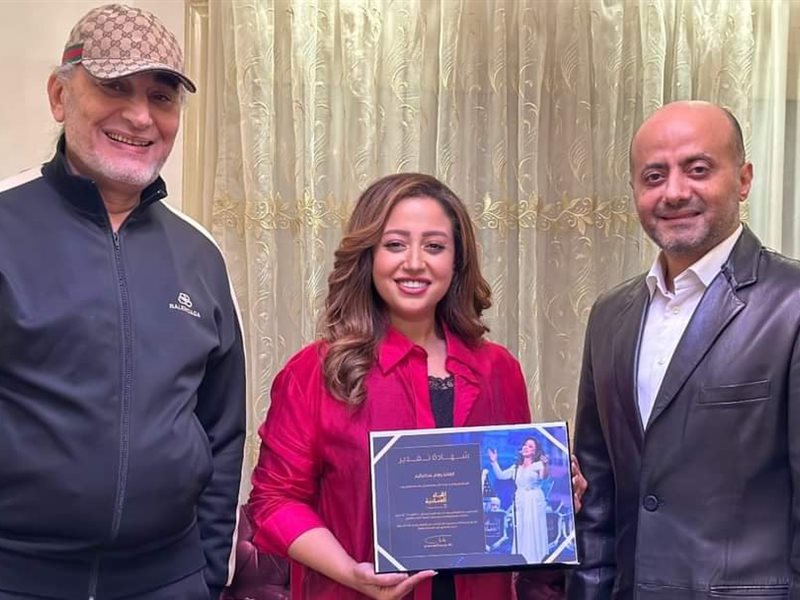 ريهام عبد الحكيم تعرب عن سعادتها بعد تكريمها لمشاركتها في مهرجان الموسيقى العربية 