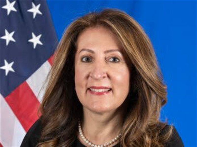 السفيرة الأمريكية بالقاهرة هيرو مصطفى: 