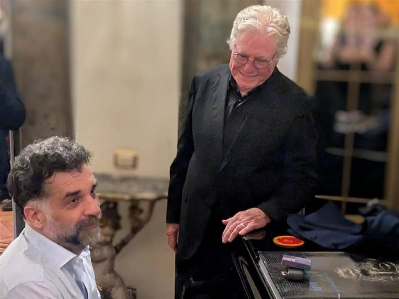 لحظات من مهرجان القاهرة: عزف دانيس تانوفيتش على البيانو