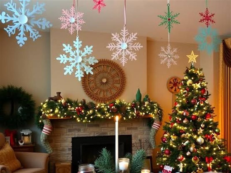 أفكار لديكور مميز في الكريسماس لمنزلك 