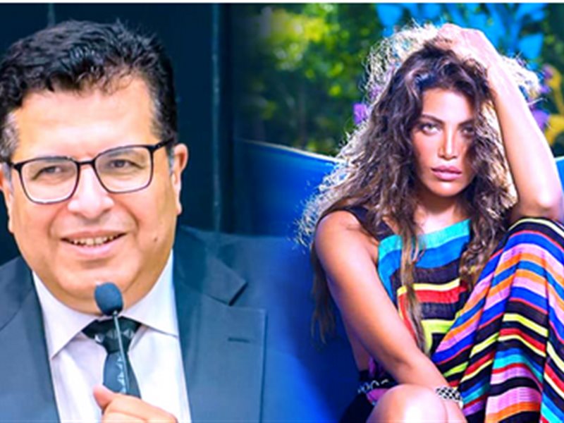 حقيقة استبعاد ريهام حجاج للمؤلف أيمن سلامة من 