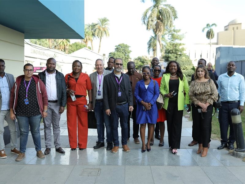 جولة للإعلاميين الأفارقة بمهرجان القاهرة السينمائي 