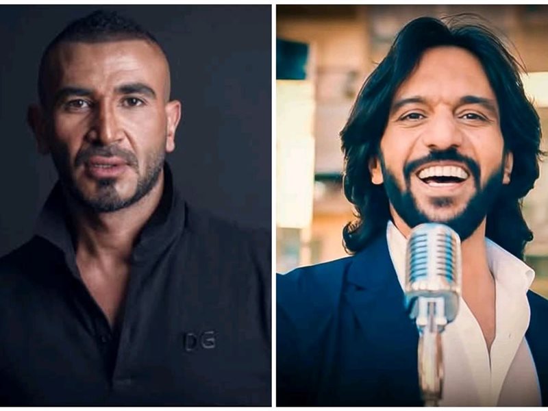 بهاء سلطان وأحمد سعد في حفل 