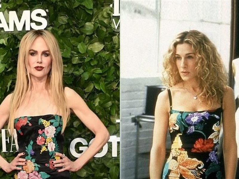 نيكول كيدمان بنفس إطلالة سارة جيسيكا باركر في حفل Gotham 2024