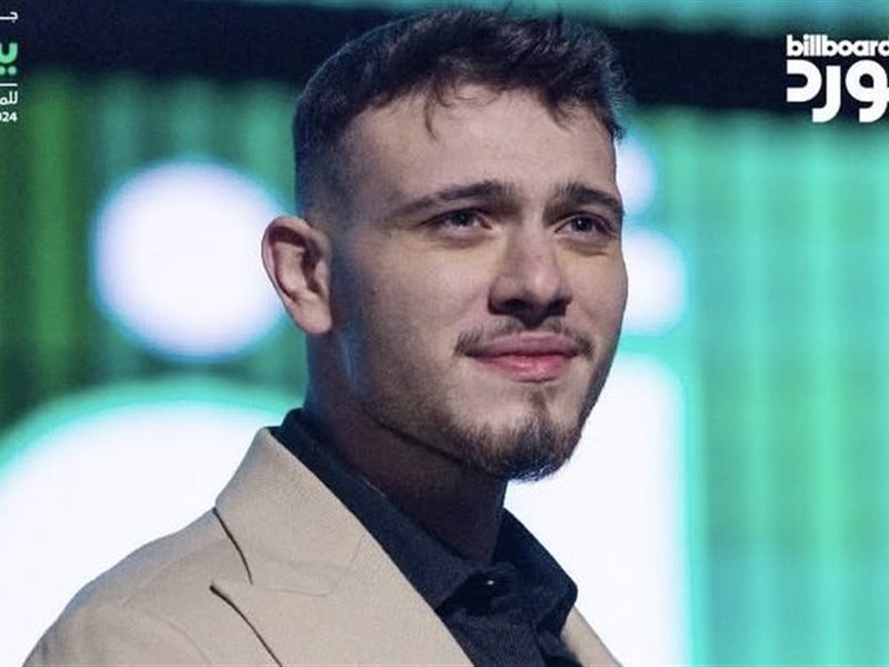 جوائز بيلبورد.. الشامي يتوج بجائزة الفنان الأول فئة أغاني الليفانتين  
