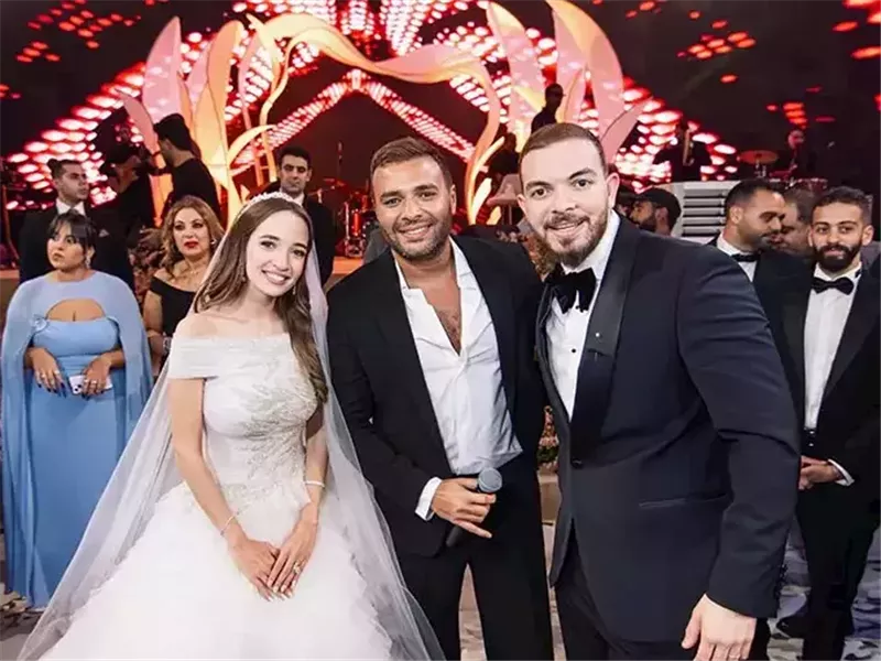 تامر أمين وعمرو الليثي يحتفلان بزفاف أبنائهما  