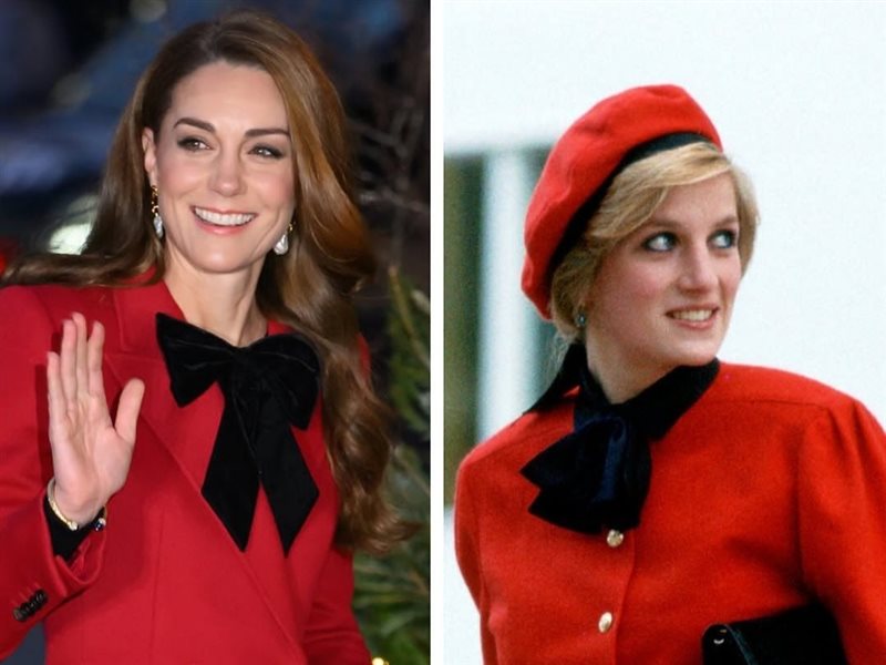 كيت ميدلتون تعيد إحياء إطلالات ديانا في موسم الأعياد تكريما لها 