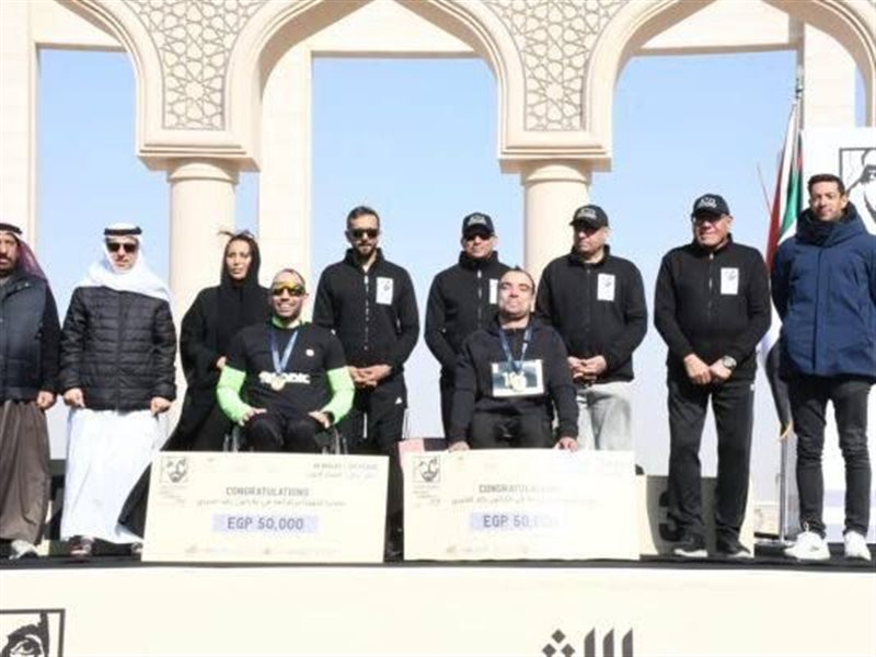 وزير الرياضة ونظيره الإماراتي يطلقان شارة ماراثون زايد الخيري بالعاصمة الإدارية الجديدة