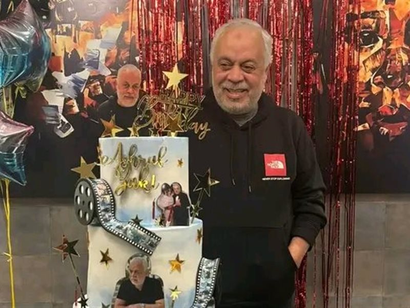 روجينا تحتفل بعيد ميلاد زوجها أشرف زكي: 