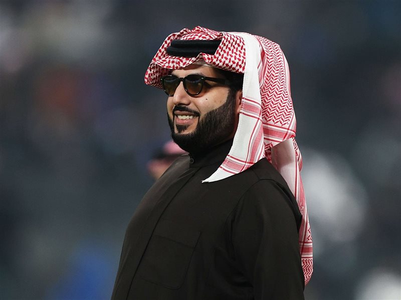  وصول معالي المستشار تركي آل الشيخ على اللافندر كاربت لحفل joy awards 