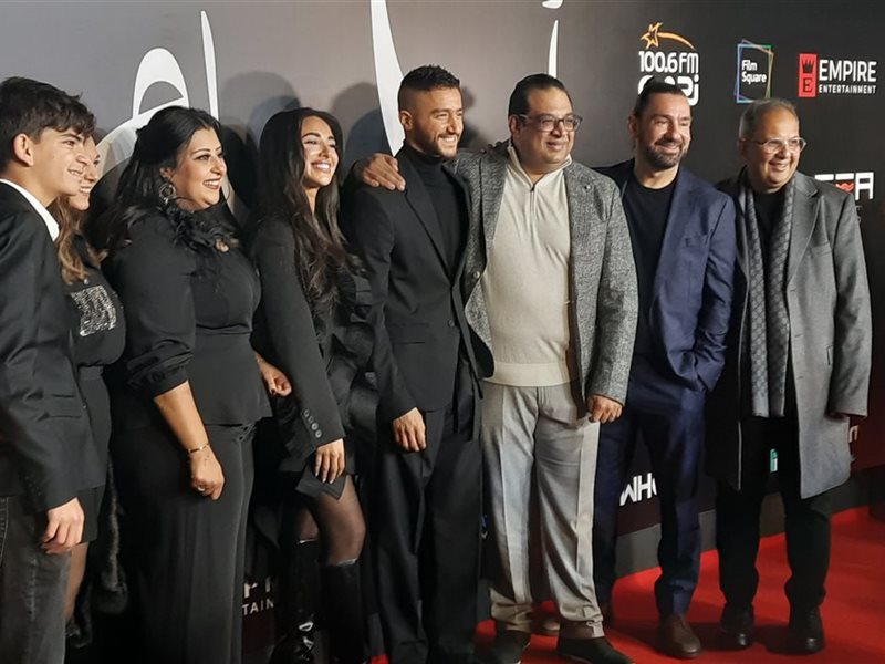 أحمد مالك وآية سماحة.. أبطال وصناع فيلم 