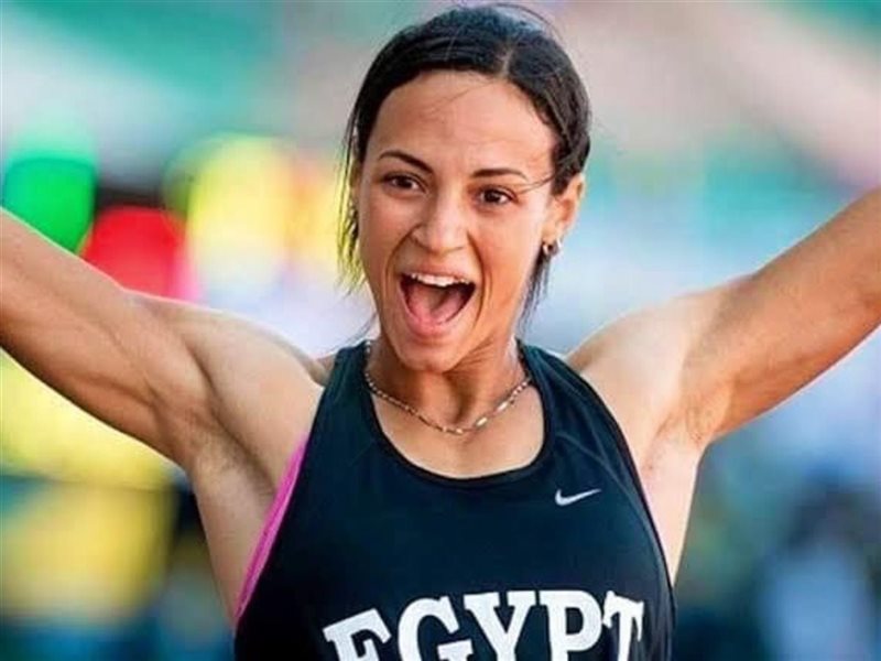 بسنت حميدة  تفوز بالميدالية الذهبية في سباق 400 متر بألمانيا 