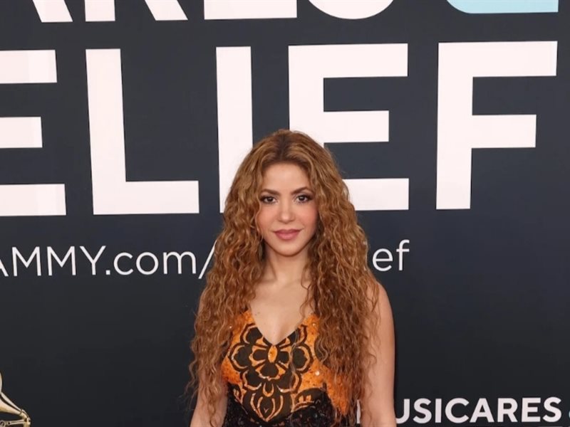 شاكيرا تشعل الأضواء بإطلالة جذابة في حفل توزيع جوائز جرامي 2025 من ETRO