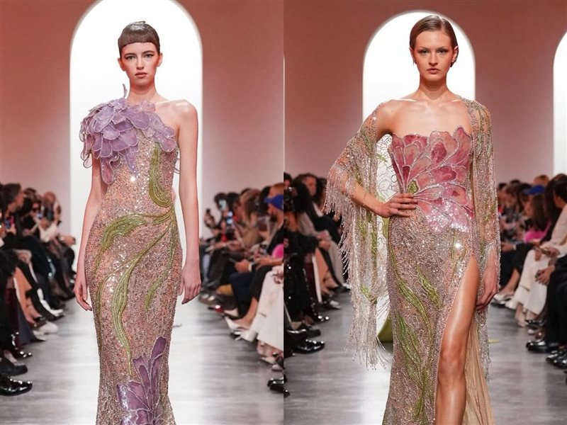 إيلي صعب يكشف عن مجموعة “بورتريه حلم” للأزياء الراقية لموسم ربيع وصيف 2025 في أسبوع الموضة بباريس