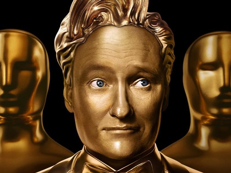 طرح بوستر خاص لمقدم حفل الأوسكار كونان أوبراين