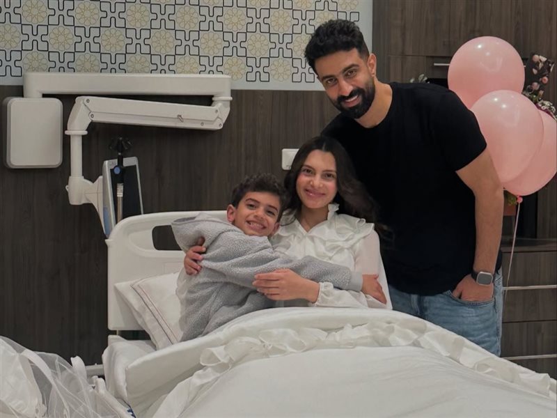 فتاة.. كارمن سليمان تستقبل طفلها الثاني 