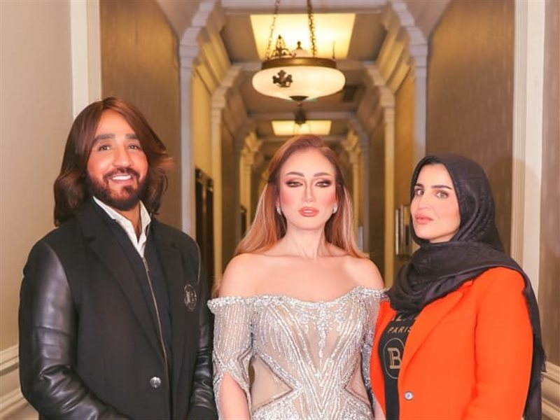 ريهام سعيد تخطف الأنظار بإطلالتين من تصميم هاني البحيري وجويرة 