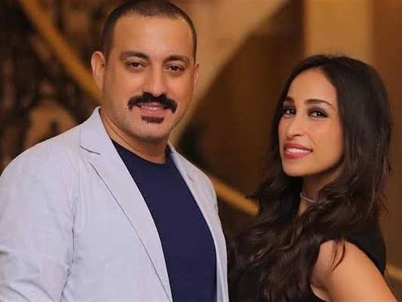 هاجر الإبياري تمازح زوجها دياب بعد دوره في مسلسل 
