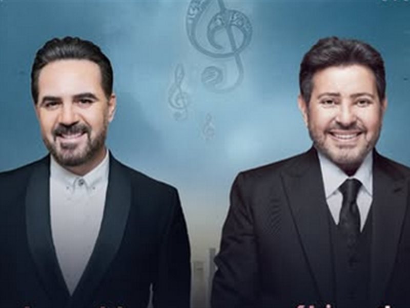 3 مايو.. وائل جسار يجتمع مع هاني شاكر في حفل ضخم بأوبرا دبي 