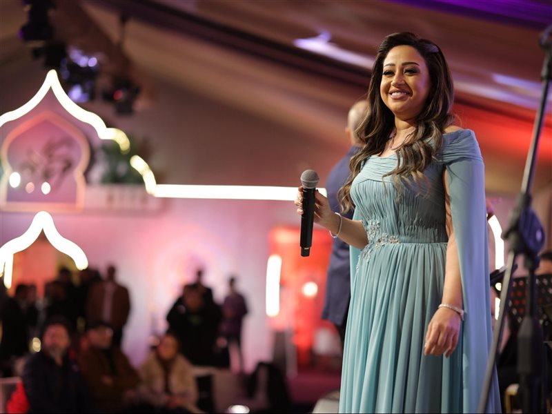 بالصور .. ريهام عبد الحكيم تطرب جمهورها في سهرة رمضانية بـ