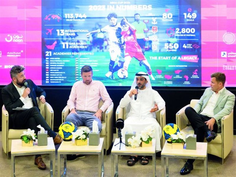 دبي تحتضن النسخة الثالثة من كأس مينا للناشئين بمشاركة عالمية واسعة