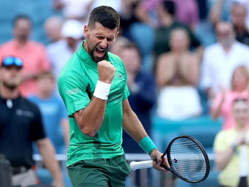 ديوكوفيتش وسابالينكا يكتبان تاريخ جديد في ميامي