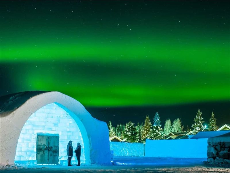 Ice Hotel في السويد فندق يذوب ويعاد بناؤه كل شتاء