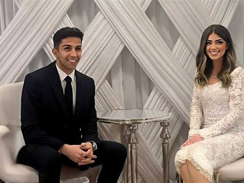 ليلى زاهر وهشام جمال يحتفلان بعقد قرانهما خلال أيام