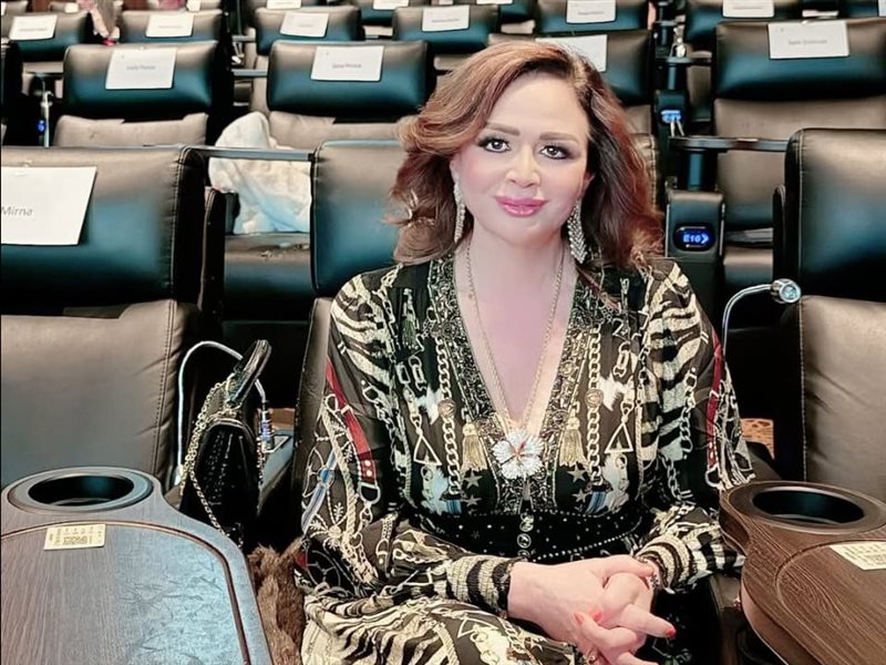  إلهام شاهين في مهرجان هوليوود للفيلم العربي: 