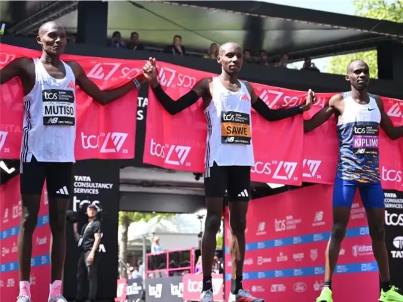 ساوي وأسيفا يتألقان في ماراثون لندن