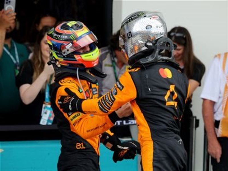 مكلارين تهيمن على ميامي وفيراري تغرق في أزمات القرارات والصراعات