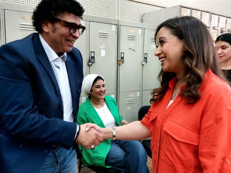 بالصور.. البروفات النهائية لحفل كوكب الشرق بدار الأوبرا المصري