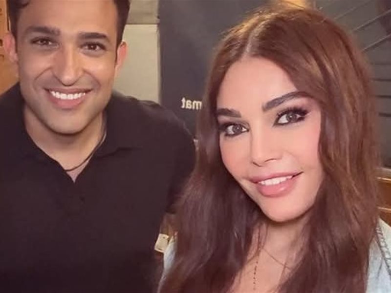 تعاون فني جديد بين الشاعر تامر حسين وهيفاء وهبي 