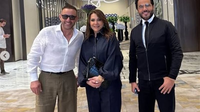 أحمد السقا وهدى حسين