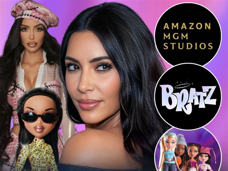 كيم كارداشيان تُنتج فيلم “Bratz” الواقعي وتتفاوض على دور الشريرة