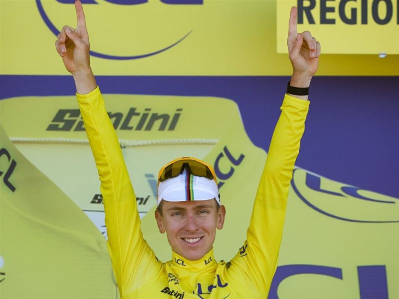 تادي بوجاتشار يتفوق على منافسيه ويتصدر الترتيب العام في طواف فرنسا