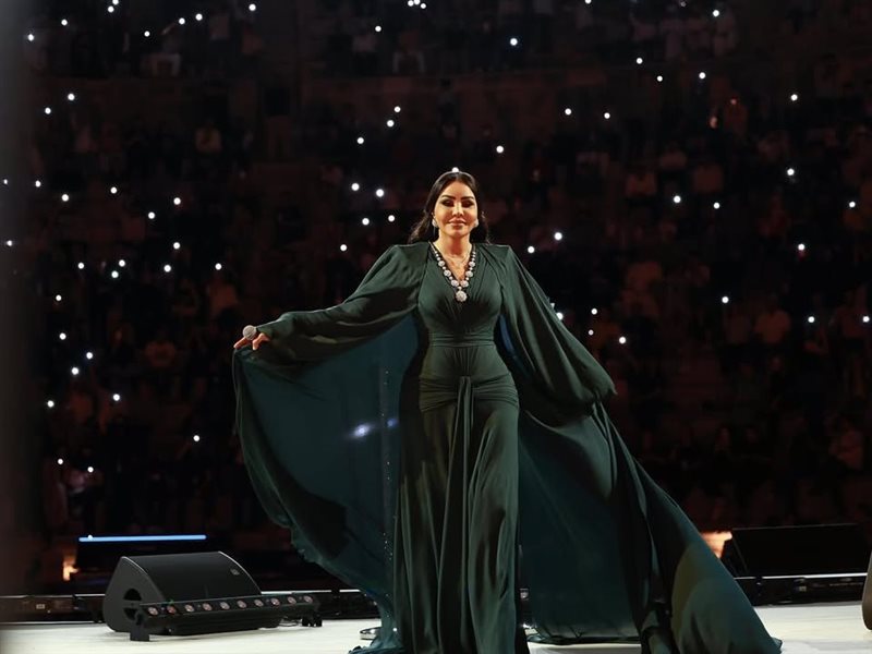 أحلام تُشعل حفلها في مهرجان جرش بالأردن| صور وفيديوهات