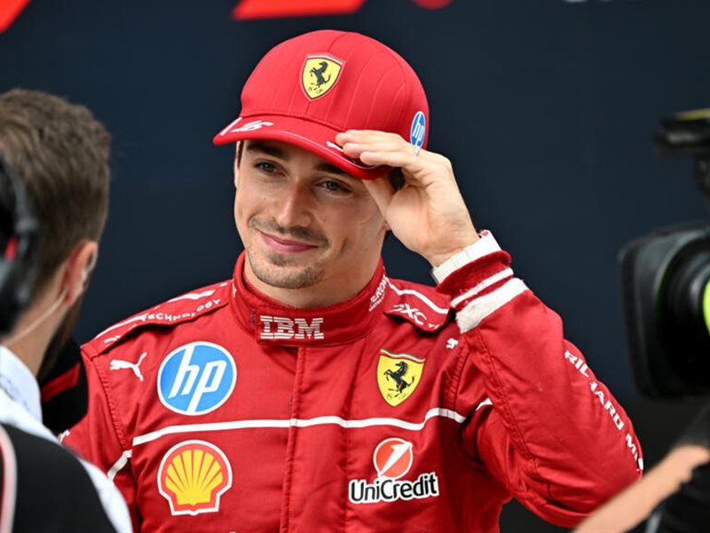 لوكلير يخطف الانطلاقة من بياستري بفارق 26 جزءاً من الثانية