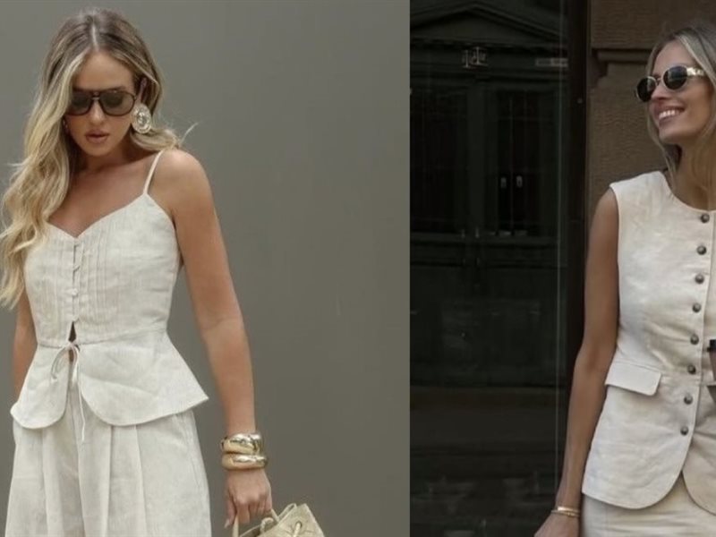 اليكي طرق تنسيق الكتان وإبراز جاذبيته في أيام الصيف الحارة