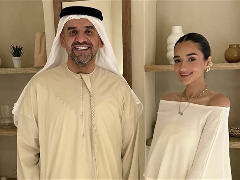 ملك زاهر توجه رسالة لـ حسين الجسمي وهشام جمال