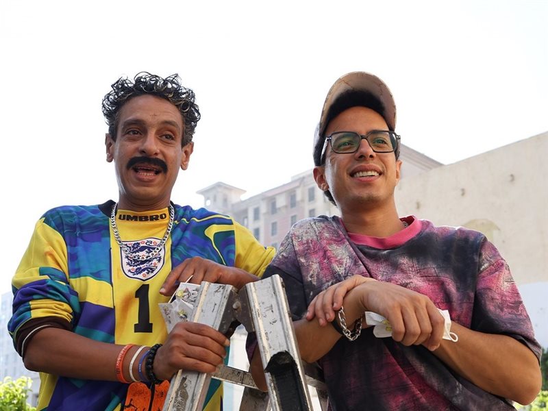 طه دسوقي يشارك صور جديدة من كواليس فيلم 