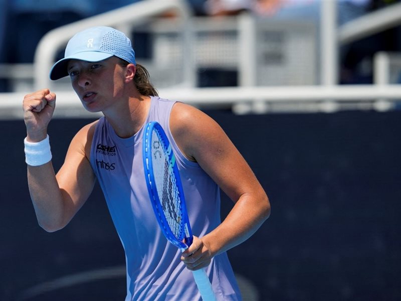 شفيونتيك تسعى لإضافة لقب سينسيناتي إلى سجلها الذهبي