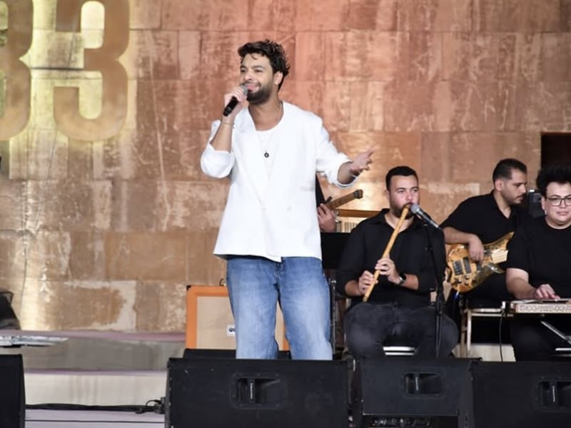 أحمد جمال بعد نجاح حفله بمهرجان القلعة: