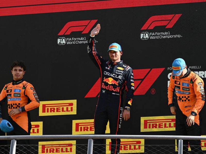 فيرستابن يهدي ريد بل الفوز ويعيد إشعال المنافسة